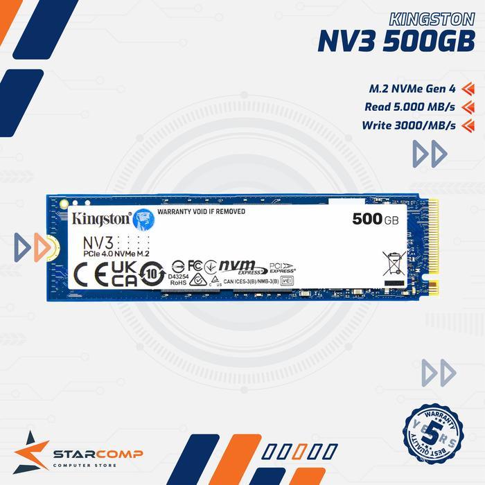 SSD Kingston NV3 500GB M.2 NVMe