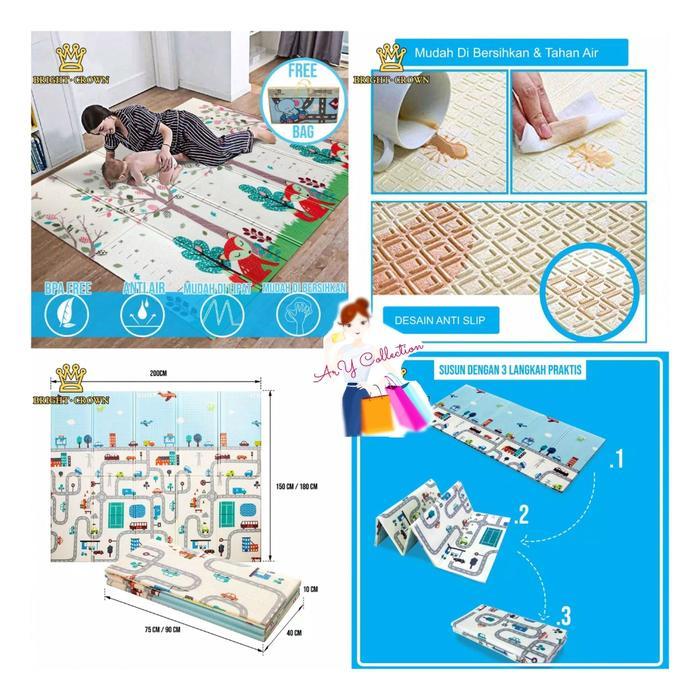 Play Mate Matras Baby~ Karpet Main Anak Lipat~ PlayMat