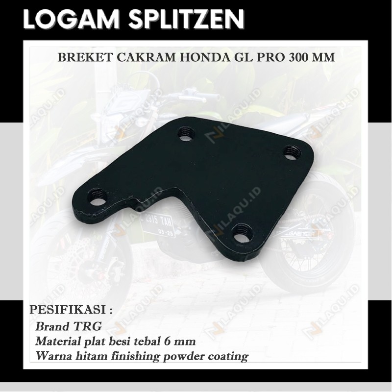 TERBARU Breket kaliper gl pro 300mm breket piringan cakram gl pro 300mm