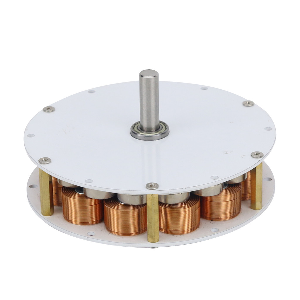 Mini sc Iron Core Generator 50W 24V Strong Magnetic Low Speed Multi-pole Three-Phase AC Generator 10