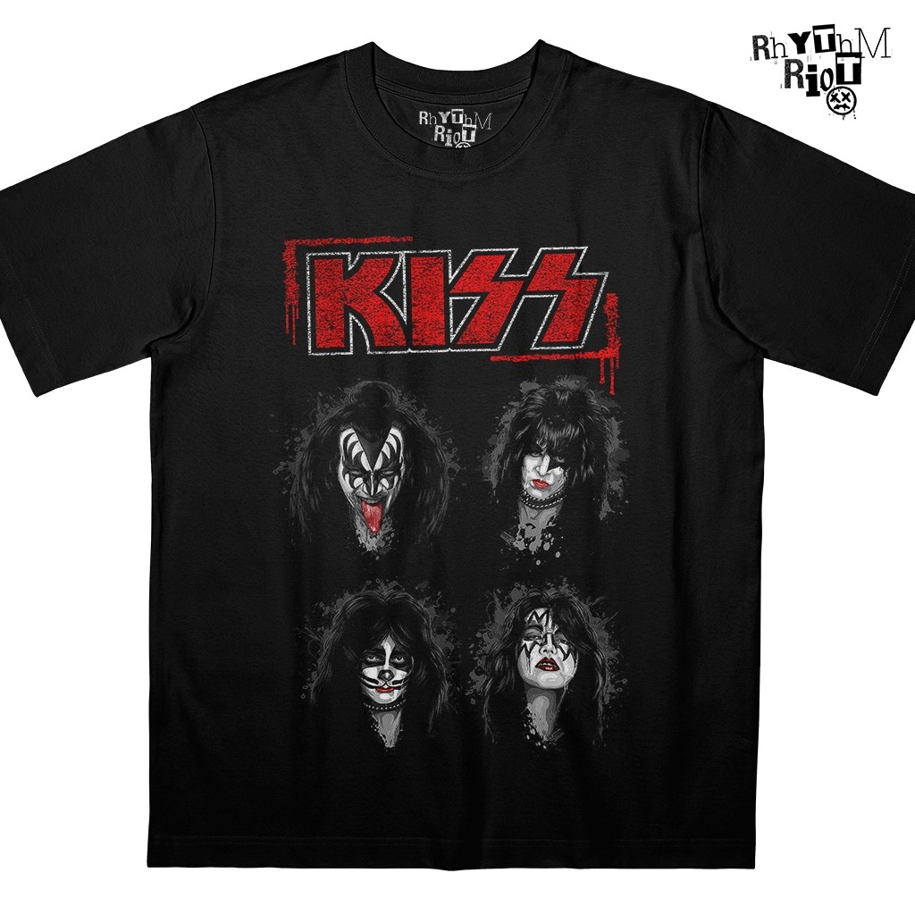 RhythmRiot - Kaos Band Vintage Combed 24s - T Shirt Distro Punk Metal Metallica Nirvana - DR0169 Ori
