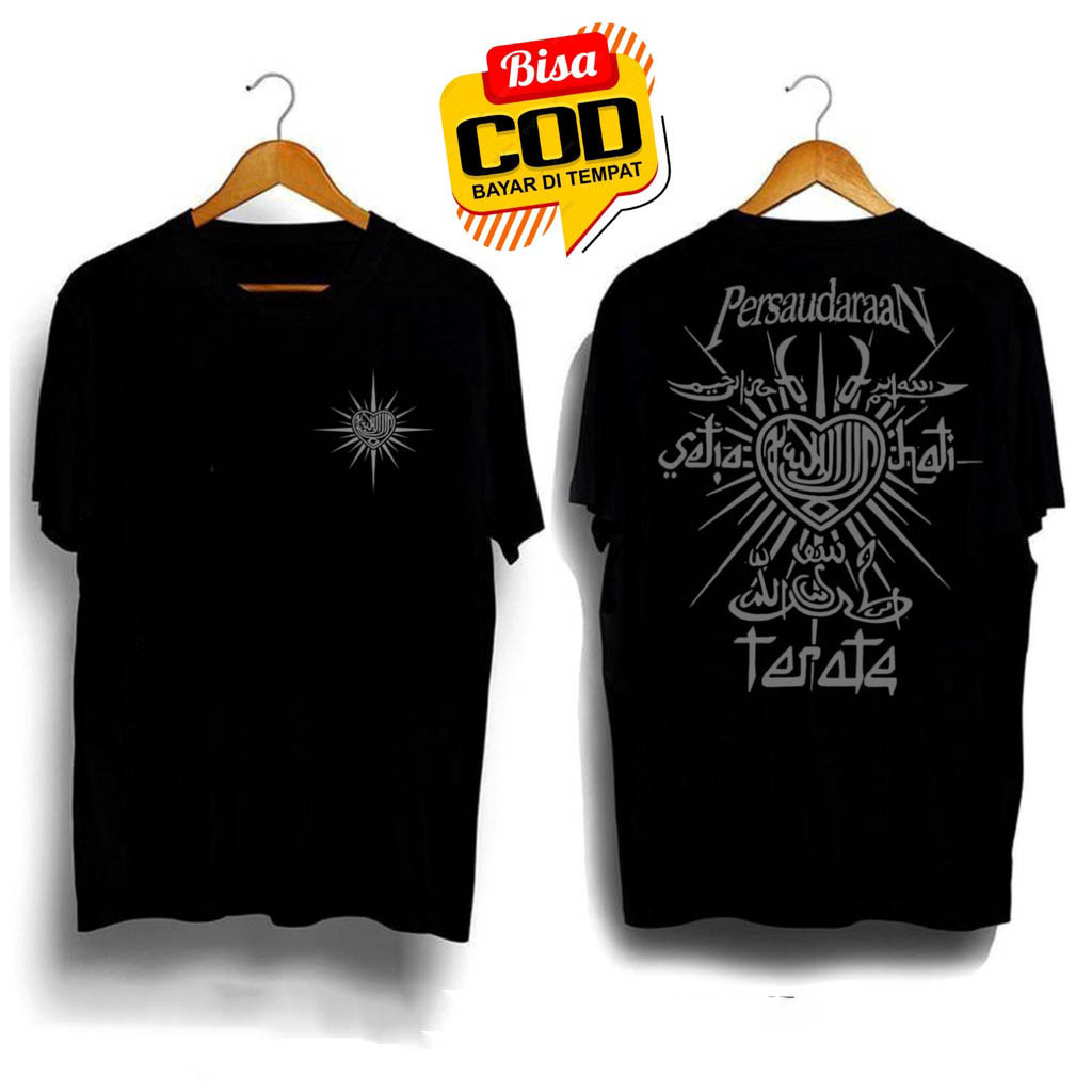 Kaos Psht  Santri Psht Terbaru Distro Keren Lambang Psht  Baju warga sh Terate- tshirt sh Terate COD