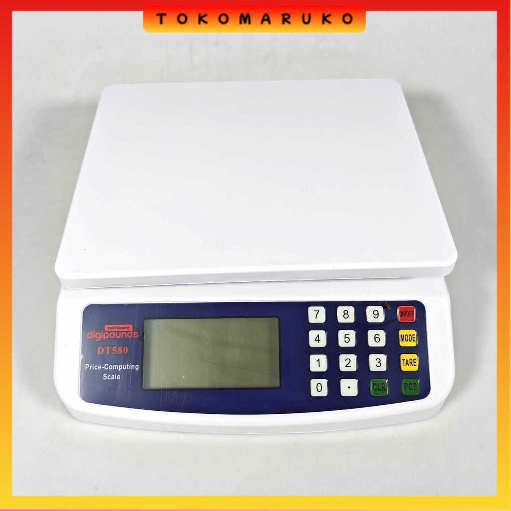 Taffware Digipounds Timbangan Digital Precision LCD Scale Food Plastic - DT580