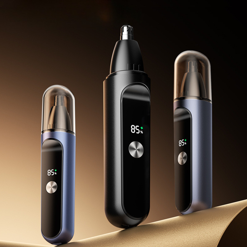 Pemangkas Bulu Hidung Elektrik Isi Ulang, Alat Pembersih Bulu Hidung, Gunting, Alat Pembersih, Pisau