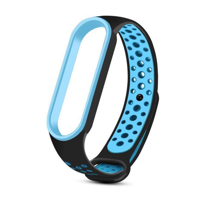 Finchy Strap Oase Band LP01 Strap Nike Two Tone Replacement Wristband - Black Blue