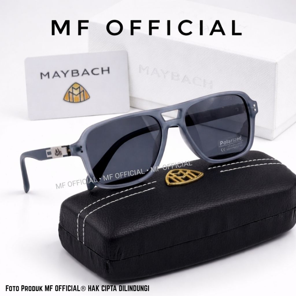 KACAMATA FASHION STYLISH MAYBACH 9902 DESAIN CESUAL LENSA ANTI UV PROTECTION PRIA WARNA GAYA TRENDY 