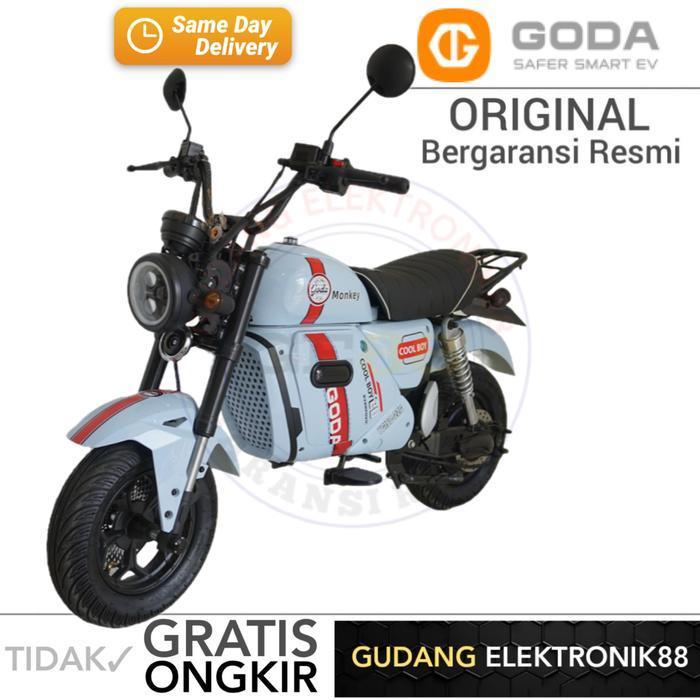 Sepeda Listrik Goda Mecha Kingkong GD-199MAX Dewasa Murah Promo Gratis Ongkir Khusus Toko Sepeda Lis