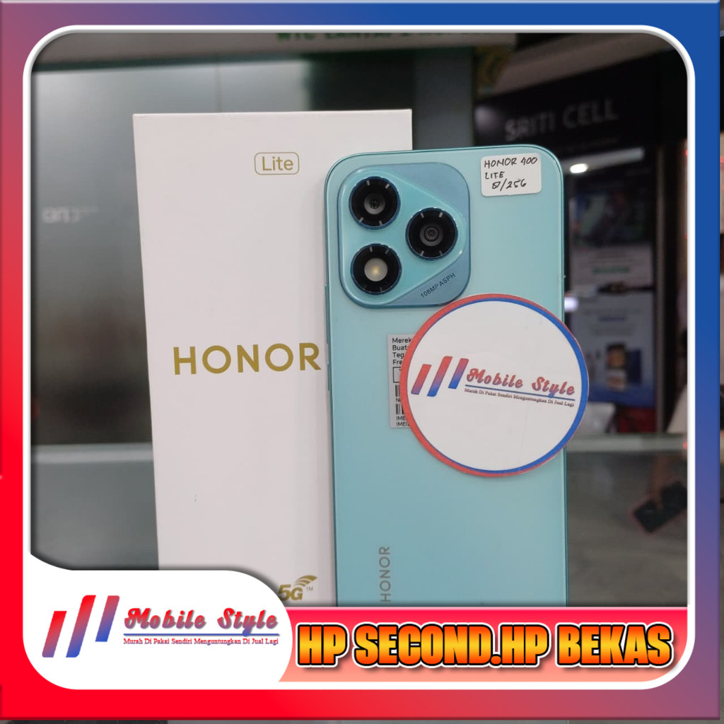 Honor 400 Lite Ram 8 Rom 256GB Second Mobile Style Store