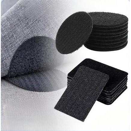 5pairs Perekat Kain Velcro Dua Sisi Velcro Tape Velcro Magic Tape Perekat Bulat 6cm Velcro Double se