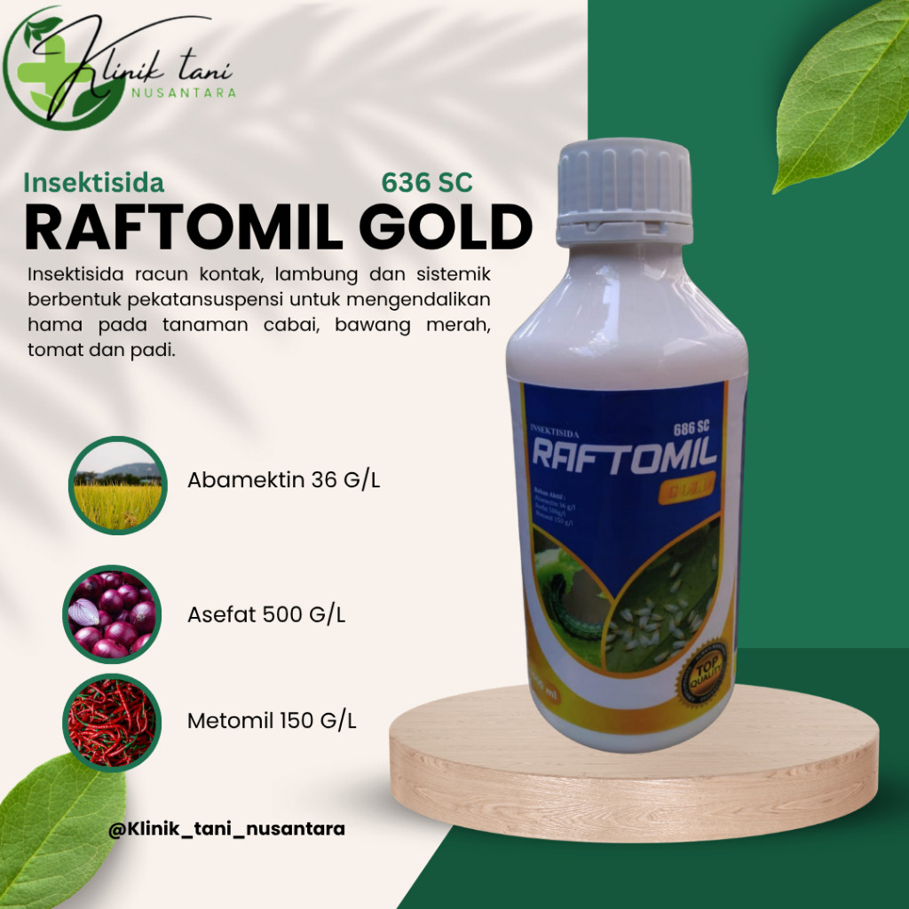 Raftomil Gold 686 SC/ Beli 3 Gratis 1/ 1Liter/