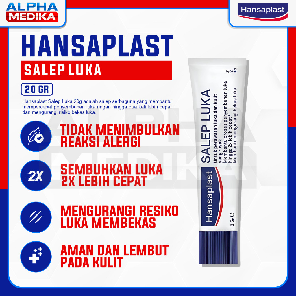 HANSAPLAST Salep Luka 20g / Salep Luka Hansaplast / Salep Luka 20gr