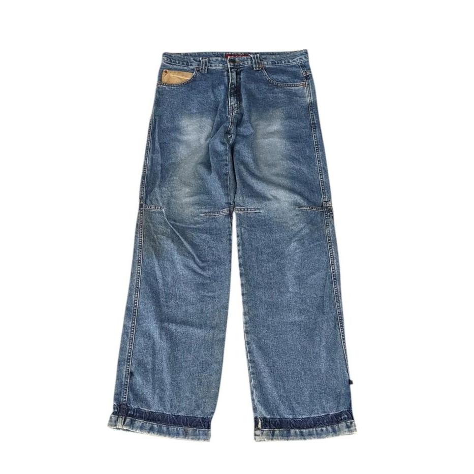 MERE - Celana Panjang Pria Celana Panjang Jeans Pria Baggy Y2K