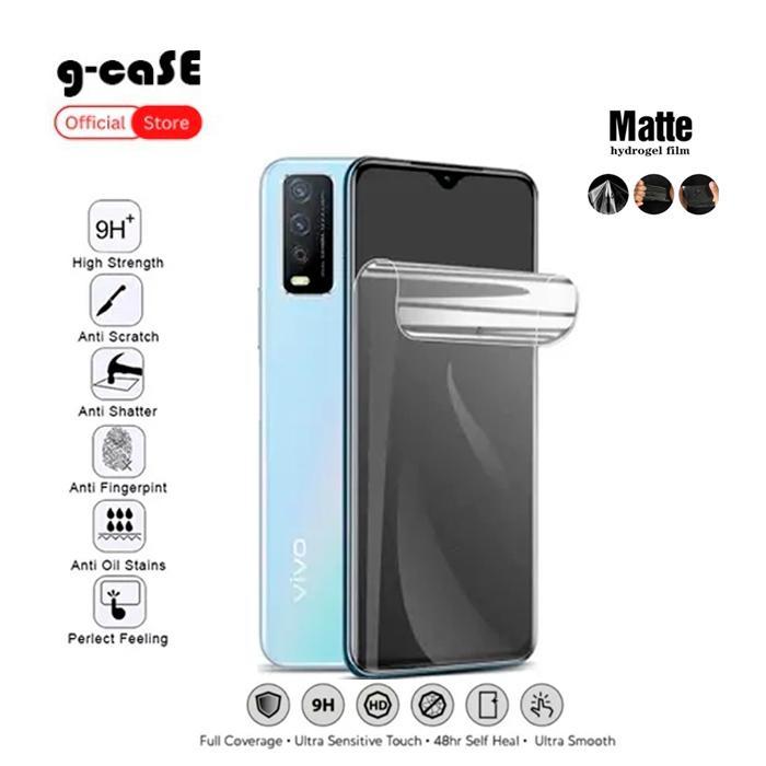 G-Case To ANTI GORES JELLY HYDROGEL MATTE VIVO V23 V23E V25 V25E V25PRO PRO 5G - VIVO V23 5G, DEPAN