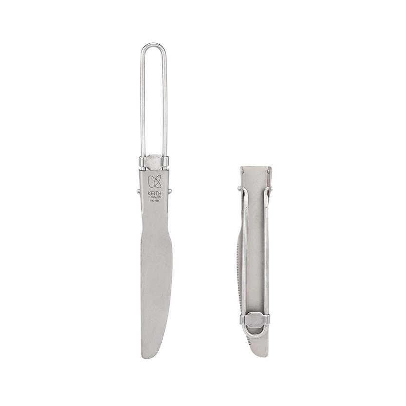 Keith Titanium Ti5304 Folding knife - Pisau makan lipat titanium