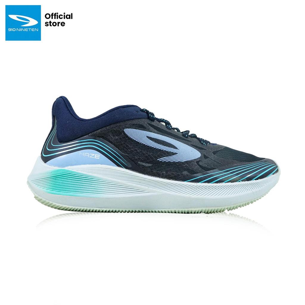 910 Nineten Sepatu Lari Haze Vision 1.0 Biru Tua/Abu/Hijau
