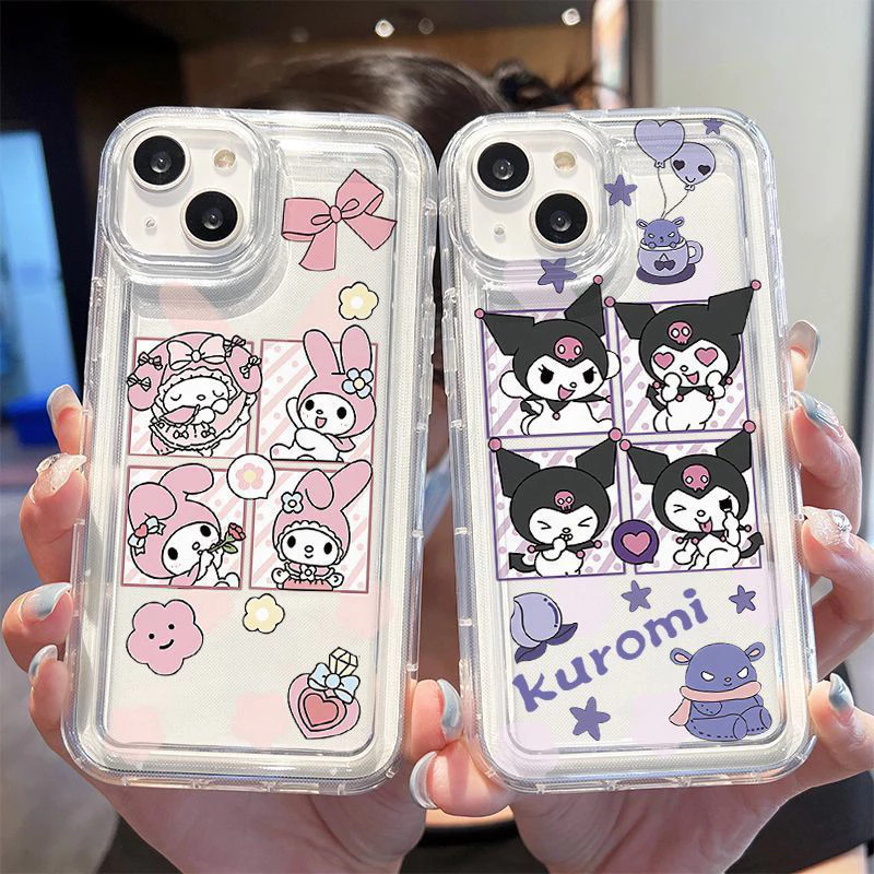 COD phone case Vivo Y02 Y17 Y20 Y21 Y22 Y27 Y36 Y50 V20 V21 V23 Pola My Melody Casing ponsel silikon