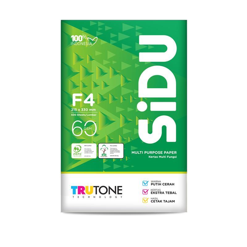 SiDU Kertas HVS Fotocopy F4 60 GSM