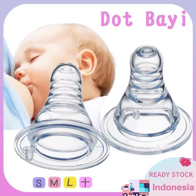 Pigeon Dot Bayi Food BPA Free Natural Slim Neck Bayi Botol susu Silicon Nipple Karet Dot XNZ