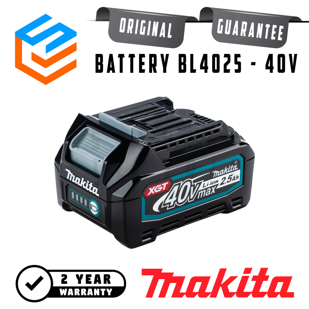 Makita Battery BL4025 40V 2.5Ah Cordless Lithium Ion - Baterai BL 4025 40 V 2.5 Ah