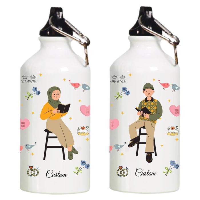 Kado Pernikahan / Tumbler Custom / Tumbler Couple / Wedding Gift - Couple 1 Terlaris