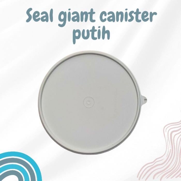 Tupperware seal giant canister tutup toples