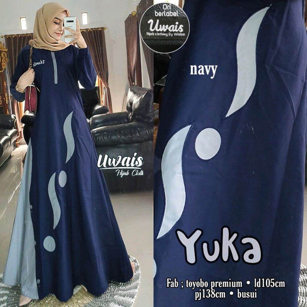 YUKA MAXI DRESS /GAMIS BY UWAIS