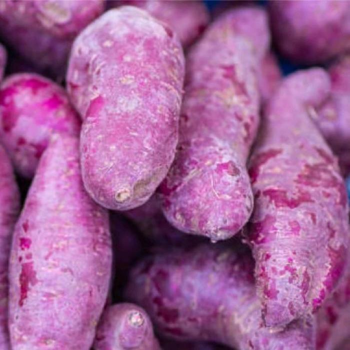 UBI UNGU 1 KG / UBI JALAR UNGU / UBI SUPER MANIS COD GARANSI - 500 GRAM