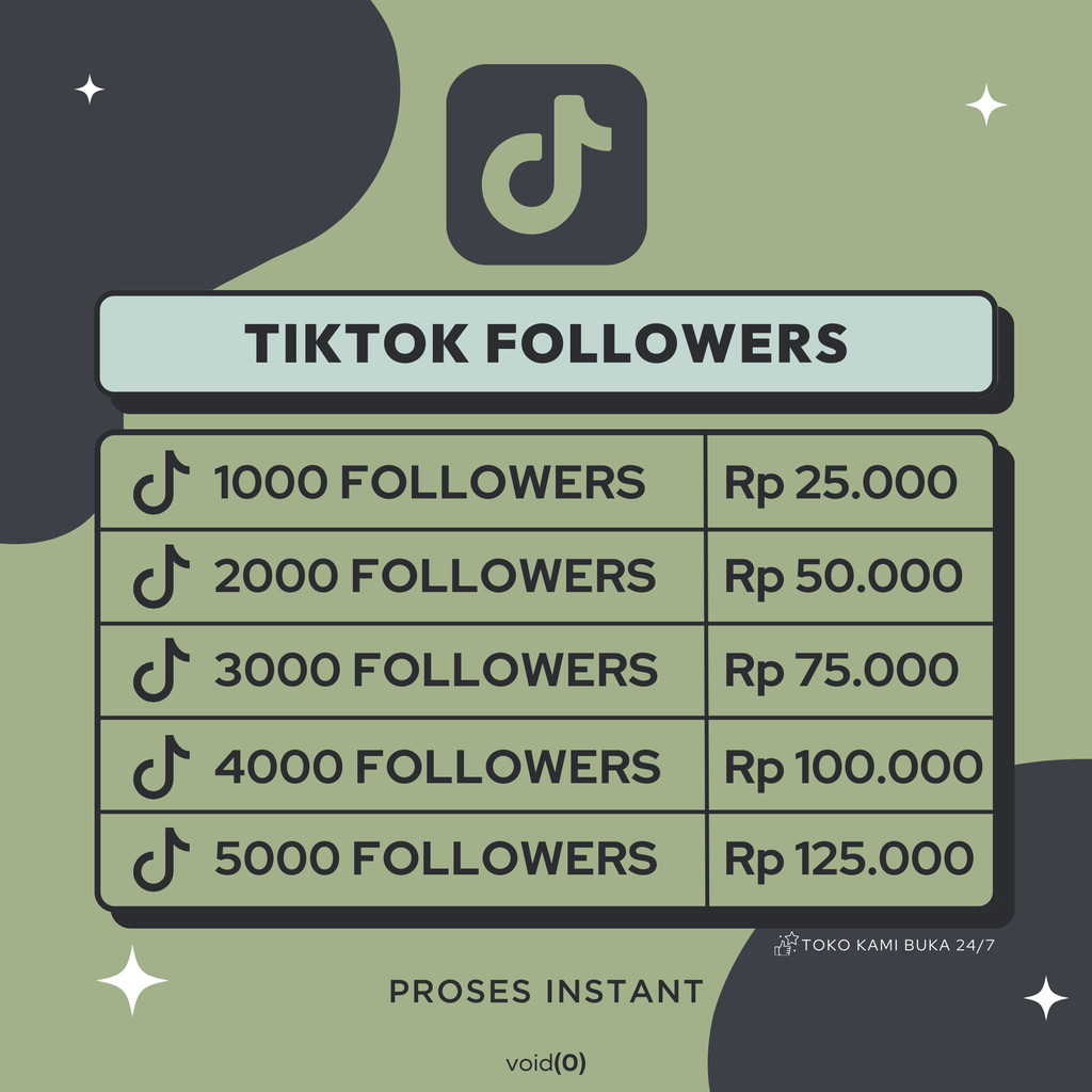 Beli Followers TikTok Permanen Real Akun Worldwide – Proses Cepat, Aman, dan Harga Promo Murah