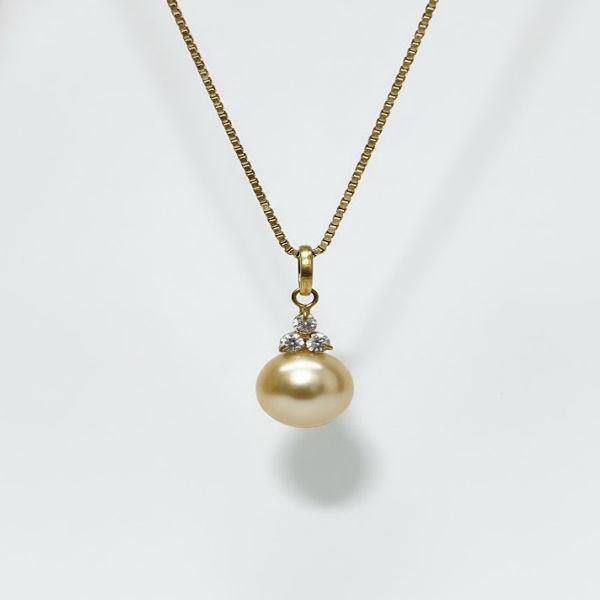 LILARA Liontin Emas Alinea Mutiara Laut Asli Lombok