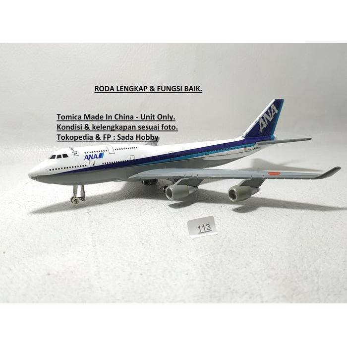 Tomica Long 1 Boeing 747-400 ANA JA8958 Japan Airlines Unit Only SBAtoys