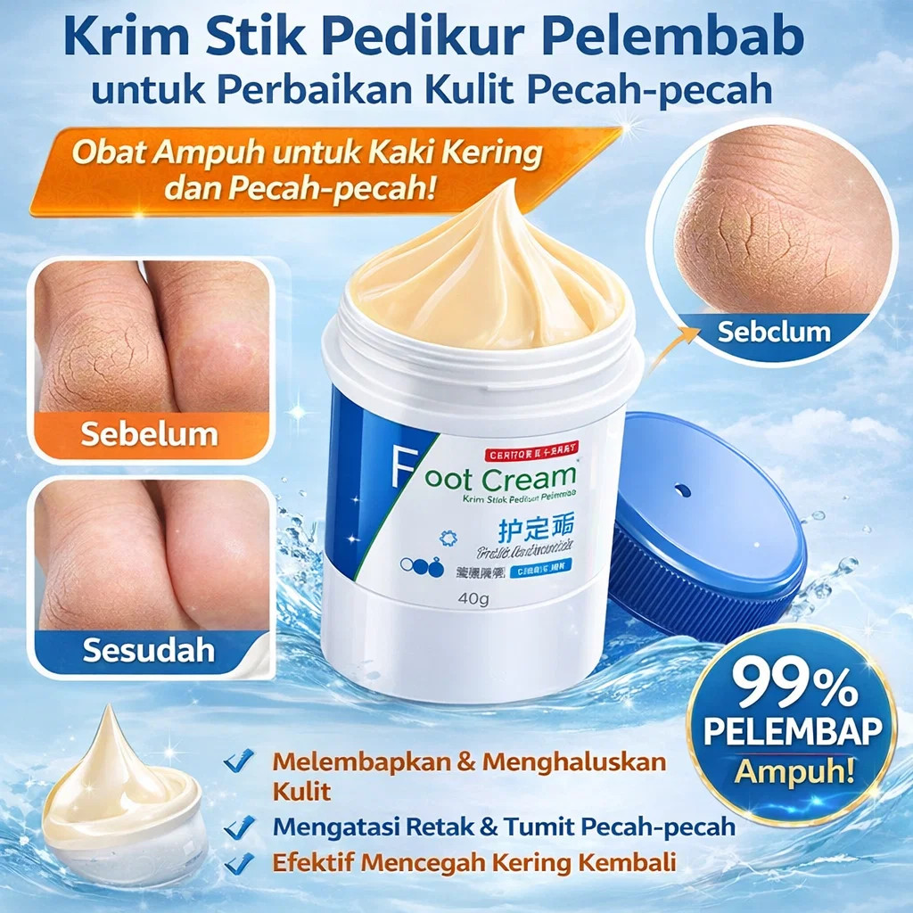 COD[Pengiriman 24 Jam]Krim Kaki Kering Dan Pecah-pecah/Krim Kaki, Perawatan Kaki Kering Dan Pecah-pe