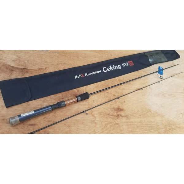 SECOND ULTRALIGHT CASTING SPINNING ROD RELIX NUSANTARA CEKING 612U