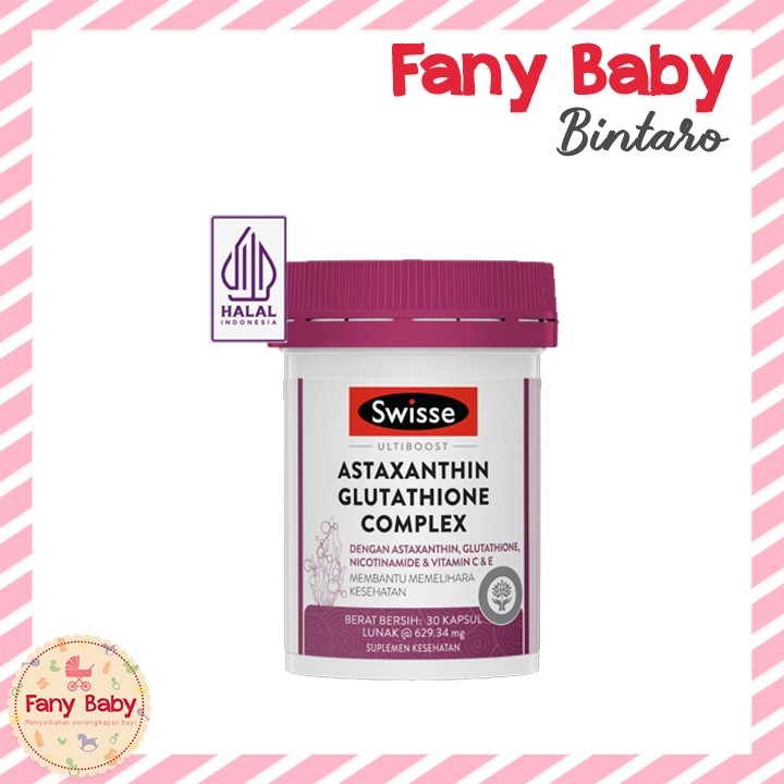 SWISSE ASTAXANTHIN GLUTATHIONE COMPLEX 30 KAPSUL