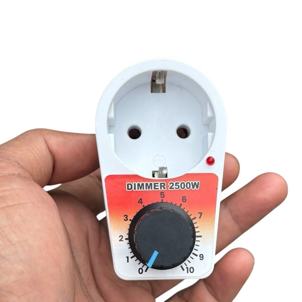 Dimmer 2500W Alat Pengatur Kecepatan Gerinda Bor Kipas Dinamo Listrik AC220V/ Dimmer 2500 Watt