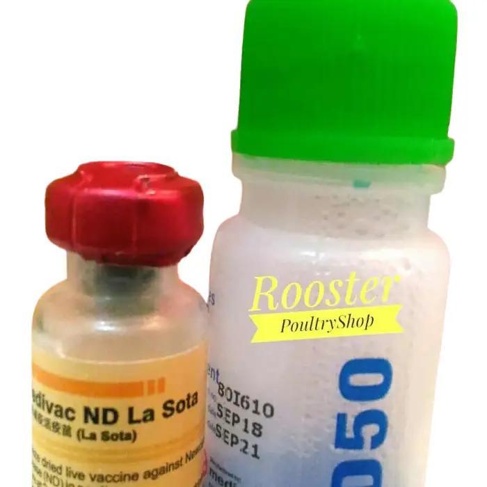 Medivac ND Lasota Cairan Perawatan Unggas 100 & 500 Ekor