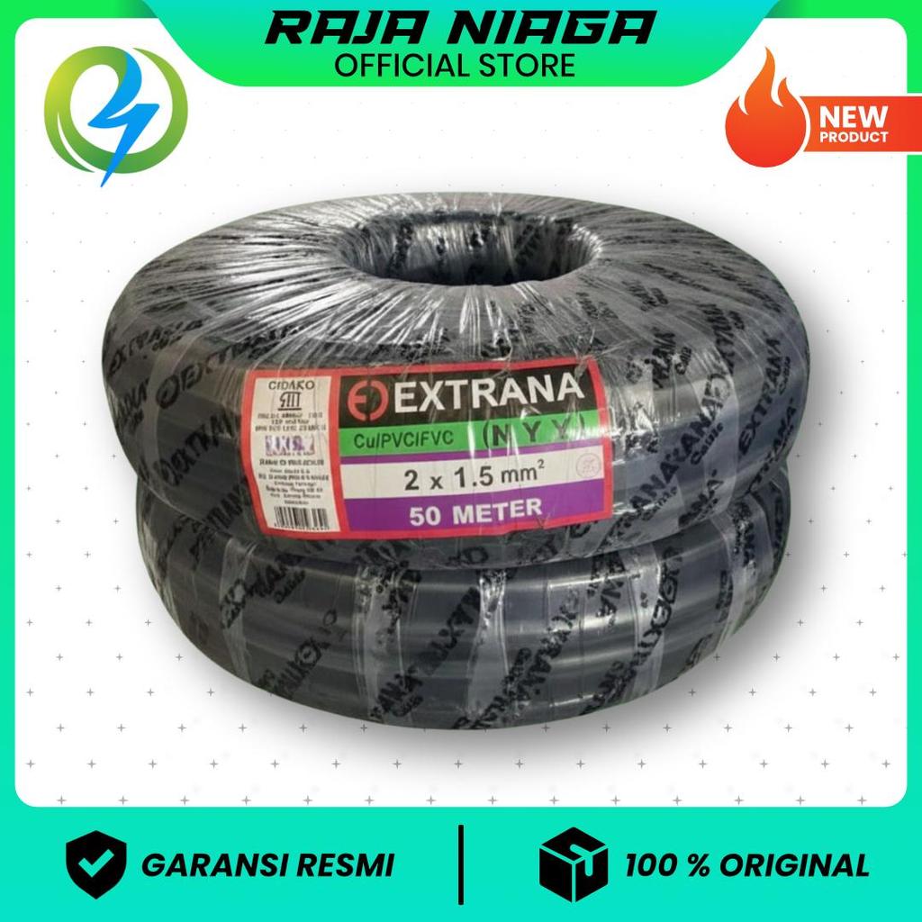 KABEL NYY 2X1,5 EXTRANA 50 METER