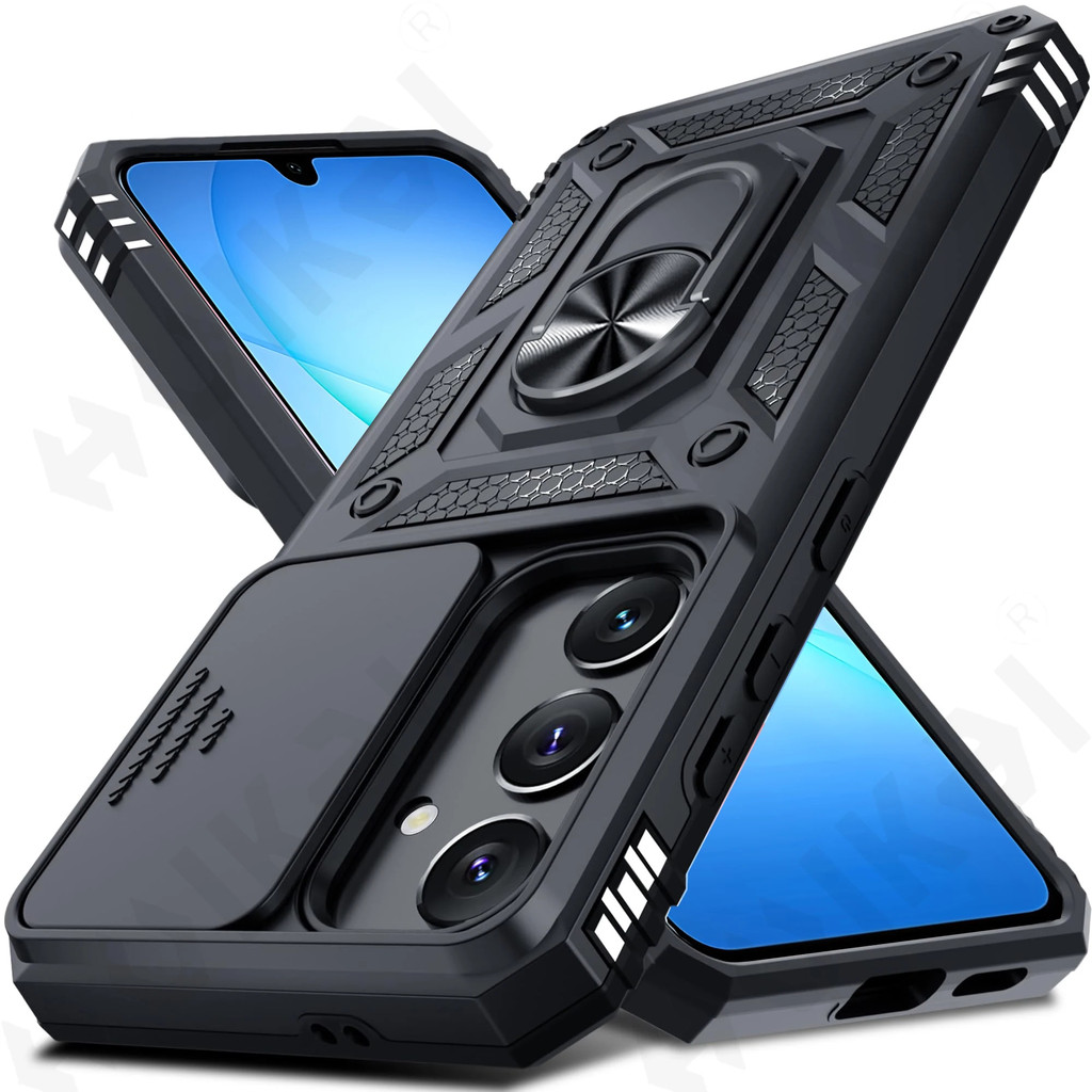 CASE SAMSUNG A17 / A27 / A37 / A16 / A26 / A36 / A56 IRING CASE MILITARY SLIDE CAMERA