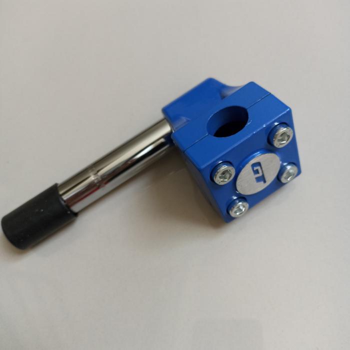 Handle Stem / Stem Stang / Tiang Stang Sepeda BMX Model GT Kotak - Biru