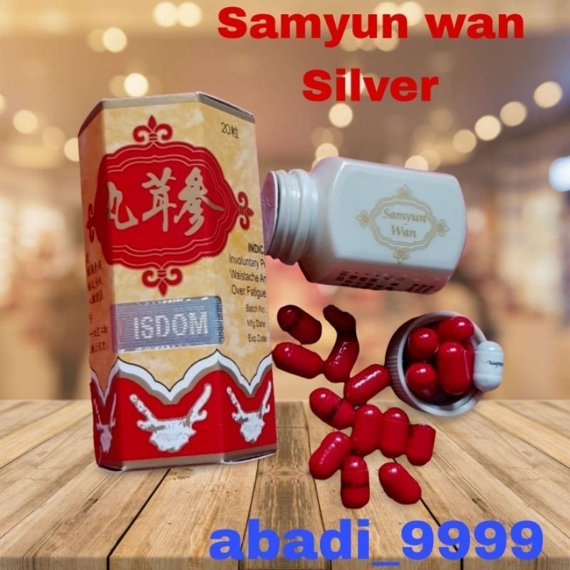 Samyun Wan Silver Original BPOM Asli Stamina
