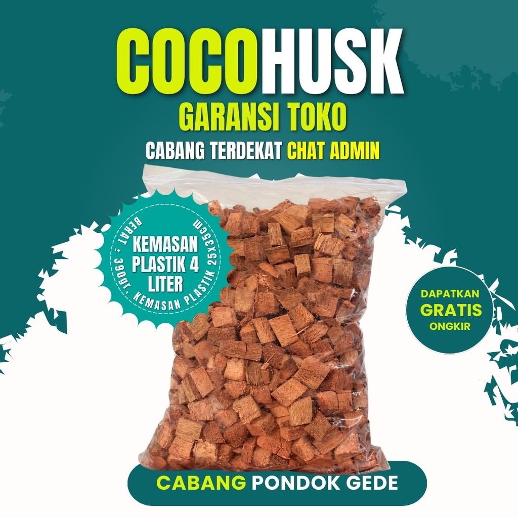 cocochip media tanam Anggrek Plastik