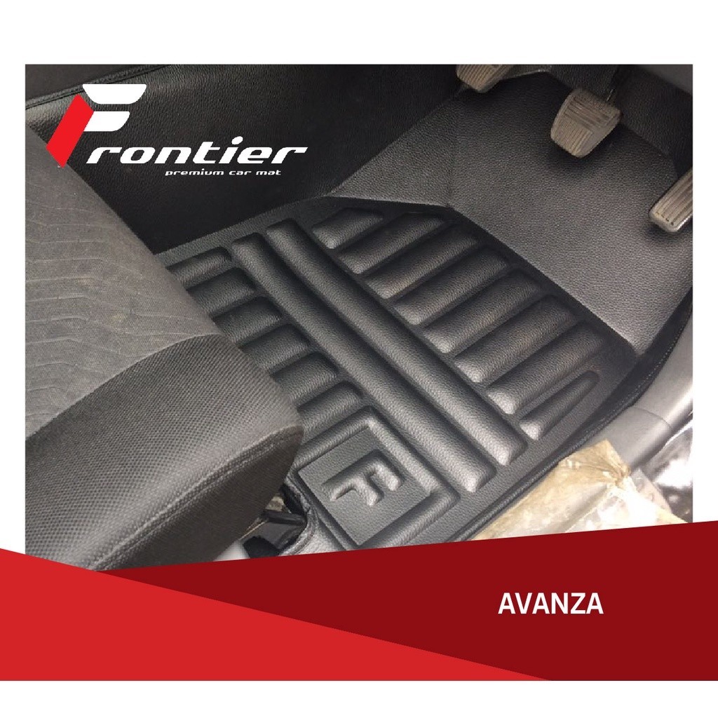 PREORDER Karpet Mobil 5D Classic Black Toyota Avanza Elegant, Anti Air, Presisi | Frontier