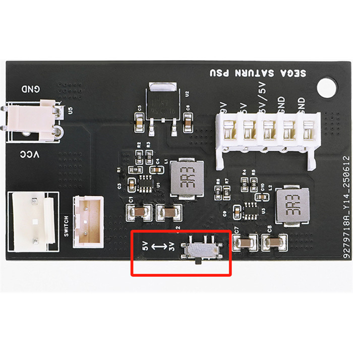 New Saturn PSU Type C 12V Power Board Compatible with SEGA Saturn Console Replaces All Saturn PSU Po
