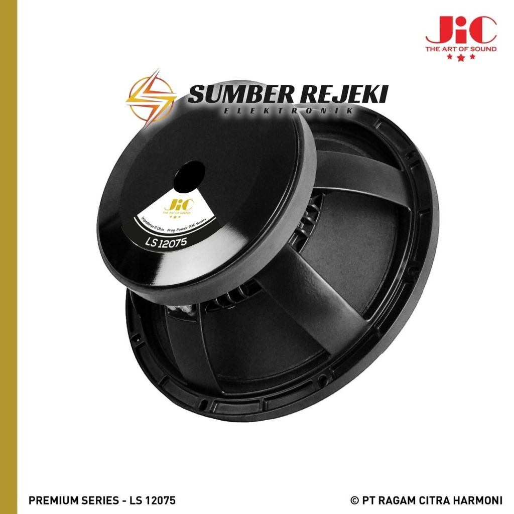 Speaker JIC LS12075 Speaker JIC 12inch Voice Coil 3 Inch