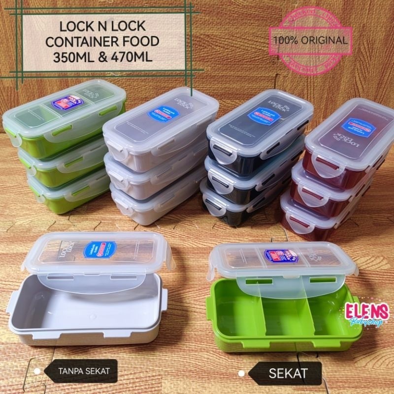 Lock n Lock Kotak Makan Anak Lunch box sekat