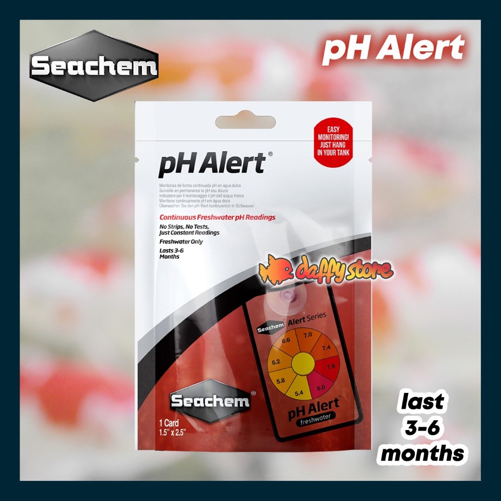 Seachem pH ALERT pH tester detektor pH air tawar air laut