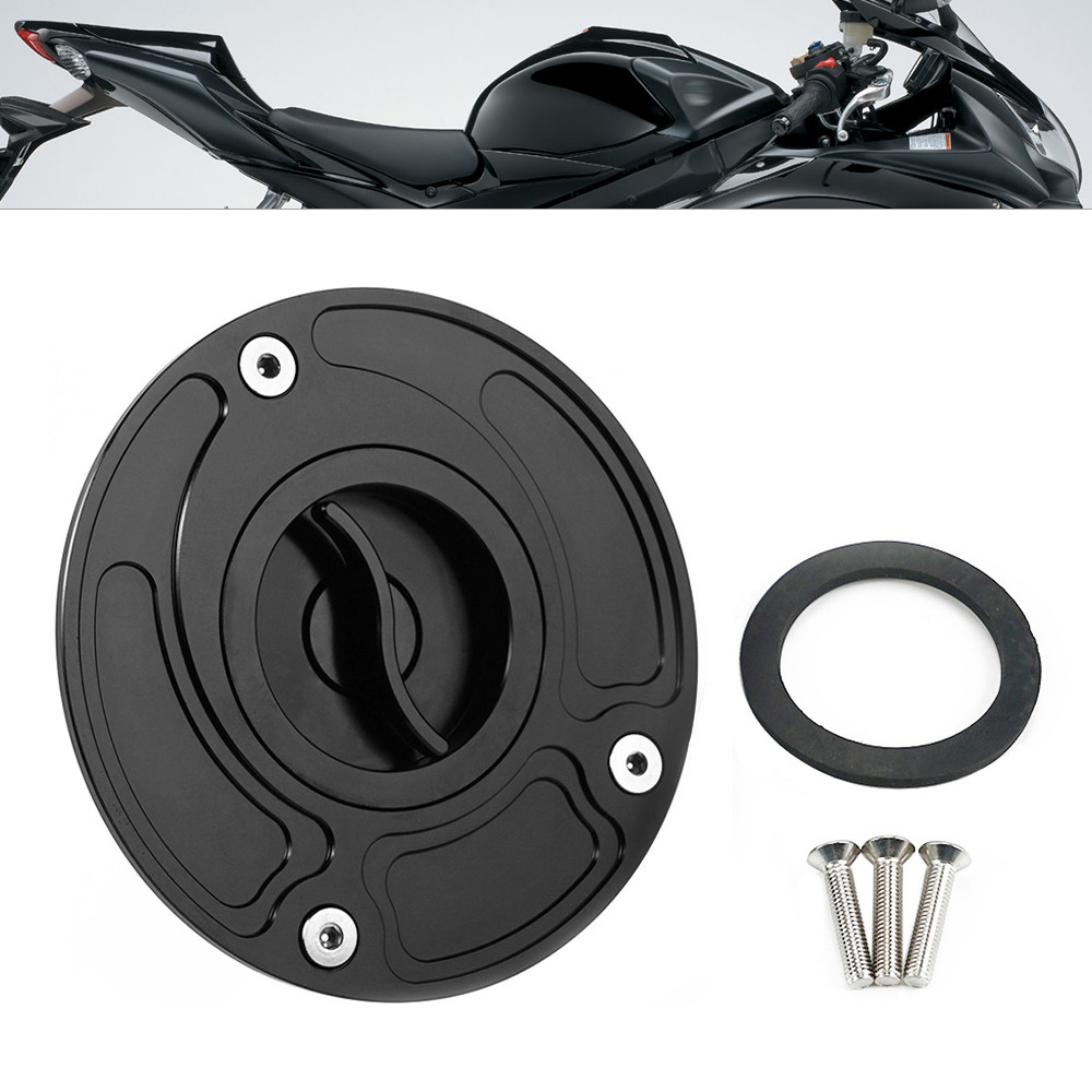 For 2008-2019 Suzuki GSX1300R Hayabusa Keyless Fuel Tank Cover Cap for Suzuki GSX-R600 GSX-R750 GSX-