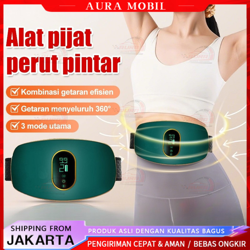 Sabuk Pembakar Lemak / Alat Pembakar Lemak Perut / Alat Pijat Perut / Alat Pijat Penggetar Lemak Cer
