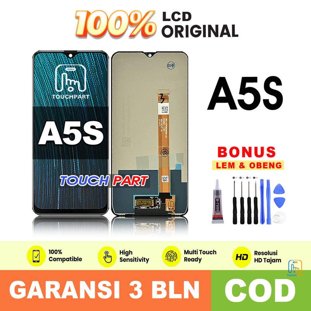 LCD FOR OPPO A5S Original Touchscreen Fullset ori COD
