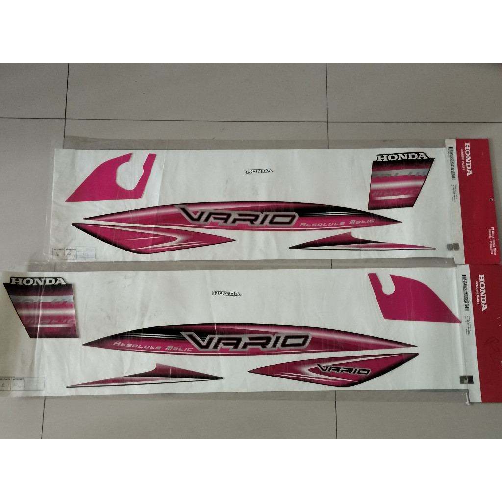 STRIPING FULL SET VARIO KIRI DAN KANAN 871X0-KVB-950ZAR DAN 871X0-KVB-950SAL