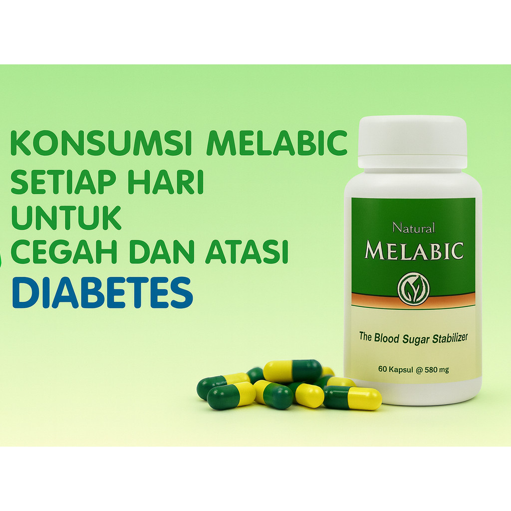 OBAT KENCING MANIS MELABIC Asli Original Obat Diabetes Herbal Menurunkan Kadar Gula Darah OBAT DIABE